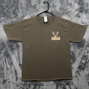 Buck Wear T-Shirt Mens Large Brown Bow Hunting Graphic Leave A Mark 2005 Tee